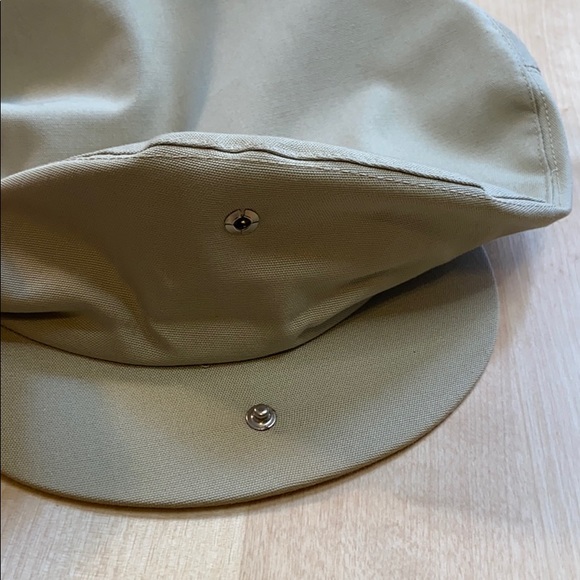 Castle Harbor Bermuda VTG Ascot Cabbie Cap Beige - Picture 2 of 5